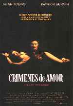 carátula carteles de Crimenes De Amor