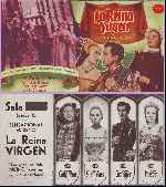 carátula carteles de La Reina Virgen - V2