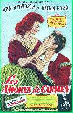 carátula carteles de Los Amores De Carmen