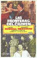 carátula carteles de Las Fronteras Del Crimen - V2