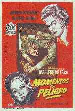 carátula carteles de Momentos De Peligro