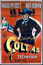 carátula carteles de Colt 45 - 1950 - V4