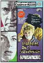 carátula carteles de Sombras De Sospecha - 1961