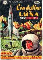 carátula carteles de Con Destino A La Luna