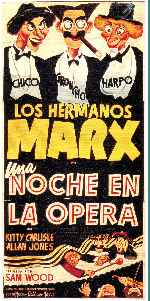carátula carteles de Una Noche En La Opera - V5