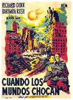 carátula carteles de Cuando Los Mundos Chocan - V2