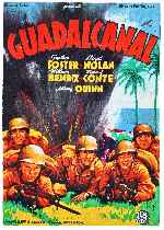 carátula carteles de Guadalcanal