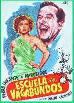 carátula carteles de Escuela De Vagabundos
