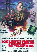 carátula carteles de Los Heroes De Telemark