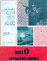 carátula carteles de Hora 0 Operacion Rommel