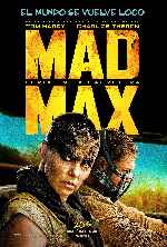 carátula carteles de Mad Max - Furia En La Carretera - V2