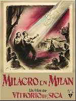 carátula carteles de Milagro En Milan - V3