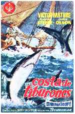 carátula carteles de Costa De Tiburones - V2