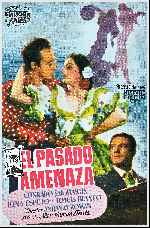 carátula carteles de El Pasado Amenaza