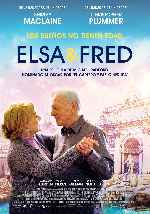 carátula carteles de Elsa & Fred - 2014 - V2