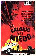 carátula carteles de El Salario Del Miedo - 1953 - V3