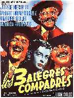 carátula carteles de Los 3 Alegres Compadres