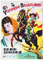 carátula carteles de El Vizconde De Bragelonne - 1954