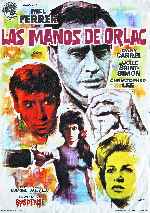 carátula carteles de Las Manos De Orlac - 1960