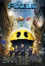 carátula carteles de Pixels - La Pelicula