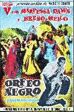 carátula carteles de Orfeo Negro - V3