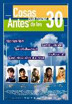 carátula carteles de Cosas Que Hacer Antes De Los 30