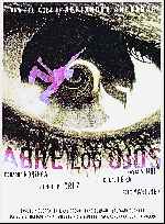 carátula carteles de Abre Los Ojos - V3