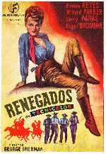 carátula carteles de Renegados - 1946