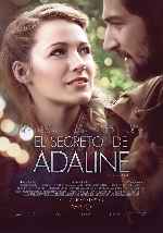 carátula carteles de El Secreto De Adaline - V2