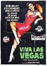 carátula carteles de Viva Las Vegas - 1956