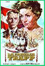 carátula carteles de La Familia Trapp