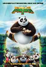 carátula carteles de Kung Fu Panda 3