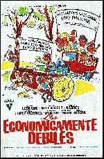 carátula carteles de Los Economicamente Debiles