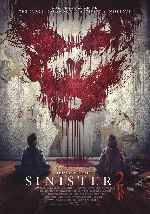 carátula carteles de Sinister 2