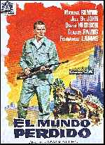 carátula carteles de El Mundo Perdido - 1960