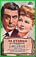 carátula carteles de El Eterno Pretendiente - 1944 - V2