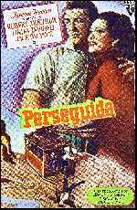 carátula carteles de Perseguida - 1953