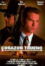 carátula carteles de Corazon Trueno