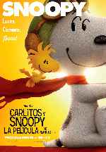 carátula carteles de Carlitos Y Snoopy - La Pelicula De Peanuts - V04