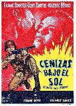 carátula carteles de Cenizas Bajo El Sol