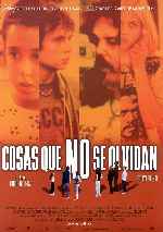 carátula carteles de Cosas Que No Se Olvidan