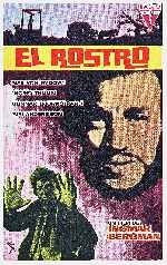 carátula carteles de El Rostro - 1958