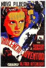 carátula carteles de Inocencia Y Juventud - V3