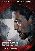 carátula carteles de Capitan America - Civil War - V10