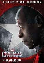 cartula carteles de Capitan America - Civil War - V13
