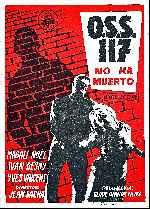 carátula carteles de O.s.s. 117 No Ha Muerto
