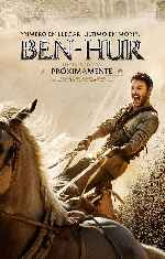 carátula carteles de Ben-hur - 2016