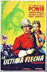 carátula carteles de La Ultima Flecha - V2