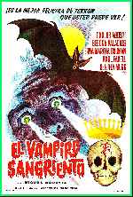 carátula carteles de El Vampiro Sangriento