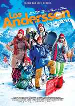 carátula carteles de Los Andersson En La Nieve